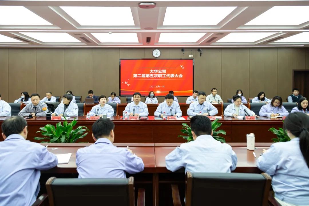 大华公司第二届第五次职工代表大会成功召开
